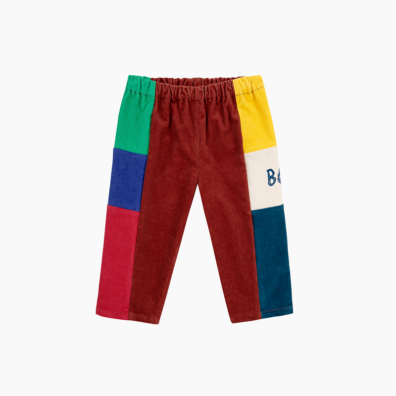 PANTALON BOBO CHOSES COLORBLOCK CORDUROY VENTE