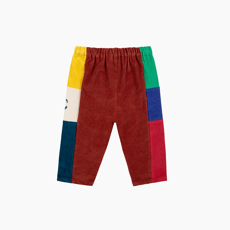 PANTALON BOBO CHOSES COLORBLOCK CORDUROY VENTE