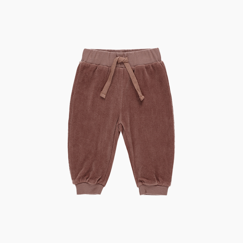 SWEATPANTS VELOUR RELAXED