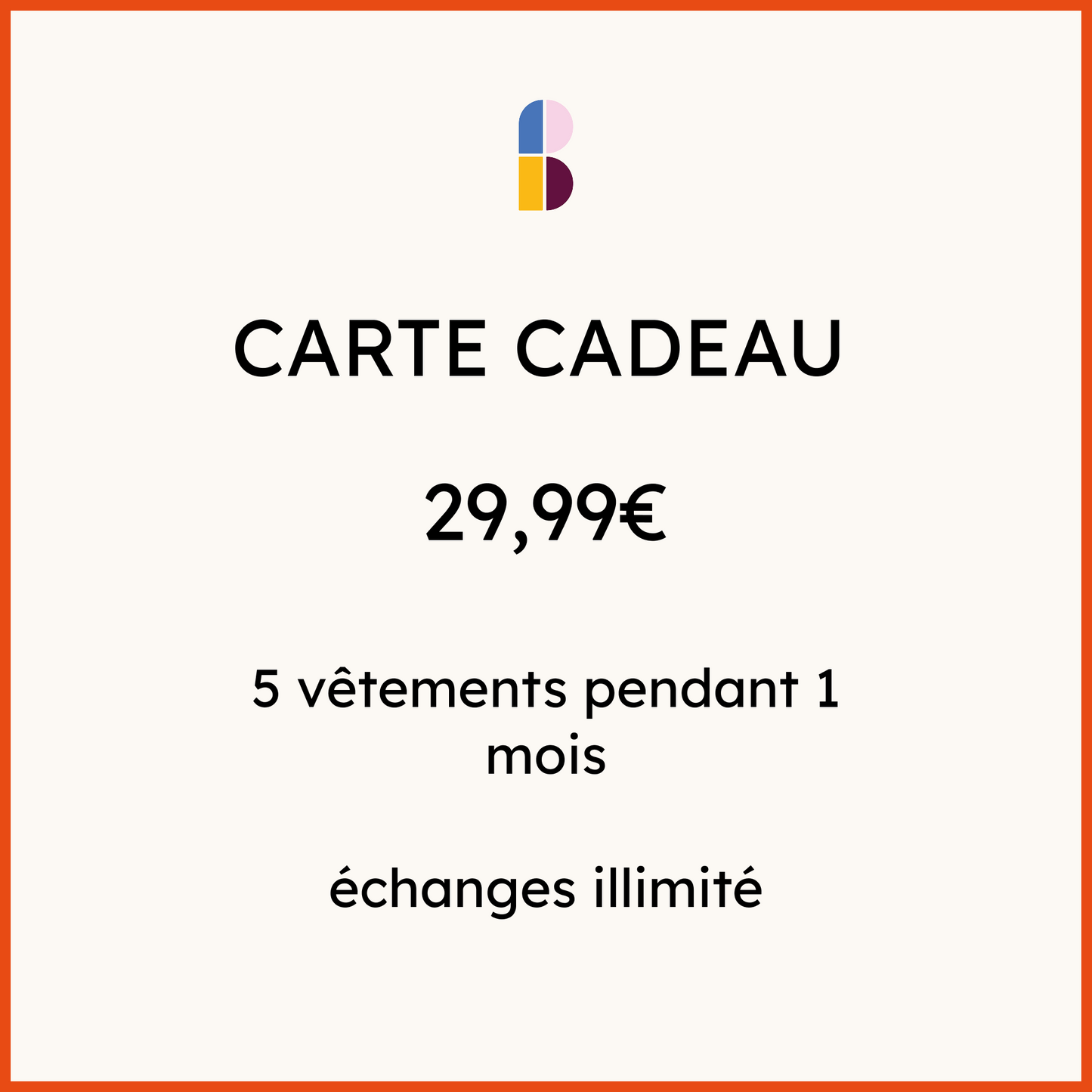 Carte cadeau LE MINI