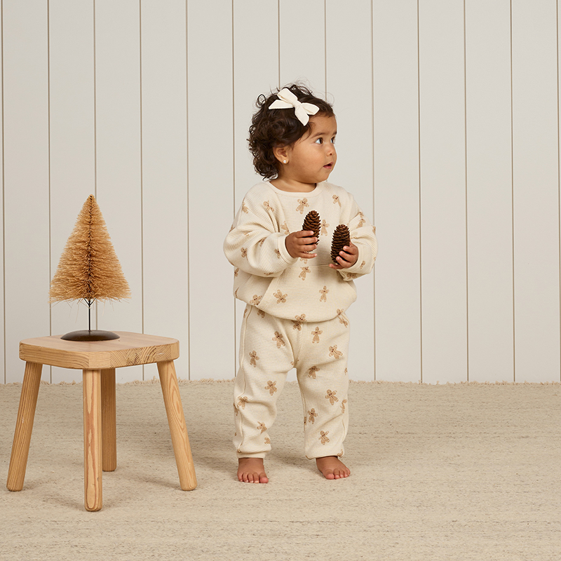 PULL WAFFLE SLOUCH GINGERBREAD