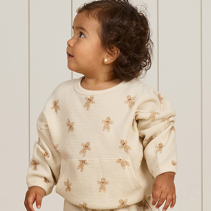 PULL WAFFLE SLOUCH GINGERBREAD