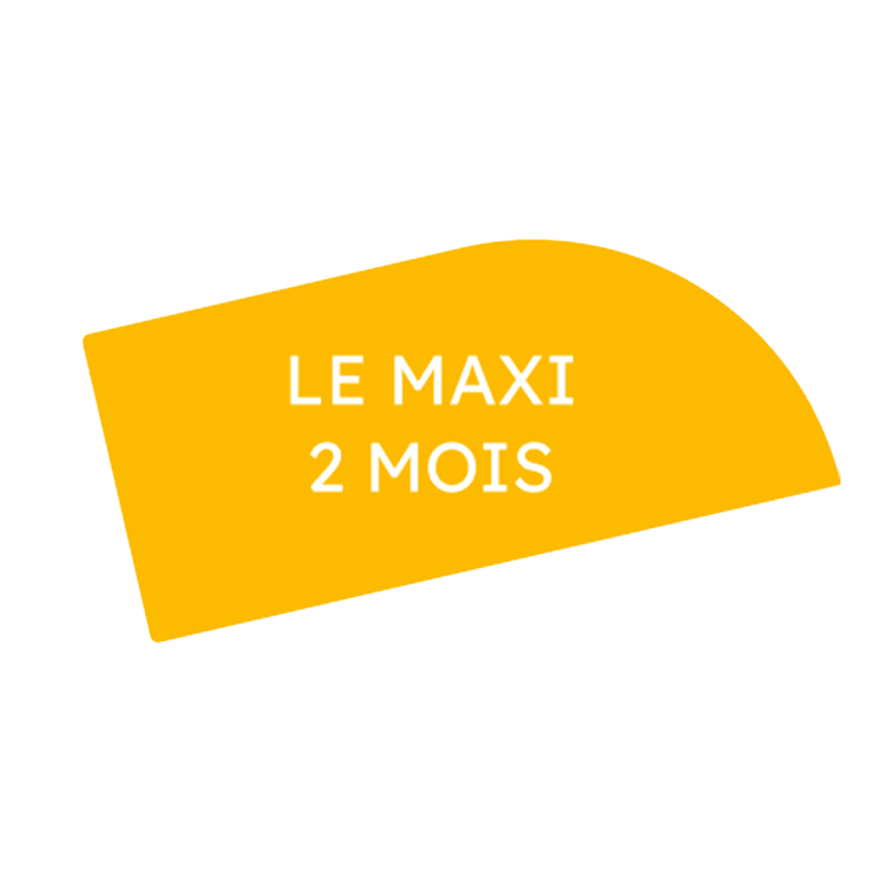 Carte cadeau le MAXI 2 MOIS