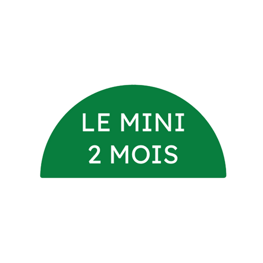 Carte cadeau le MINI 2 MOIS