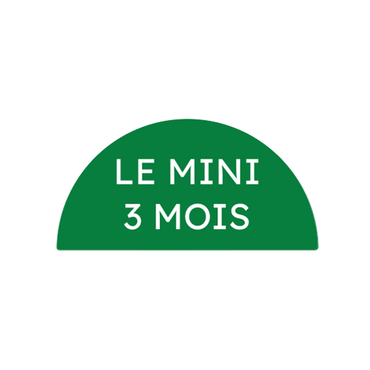 carte cadeau le MINI 3 MOIS